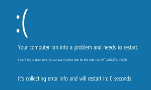 HAL_INITIALIZATION_FAILED HAL_INITIALIZATION_FAILED